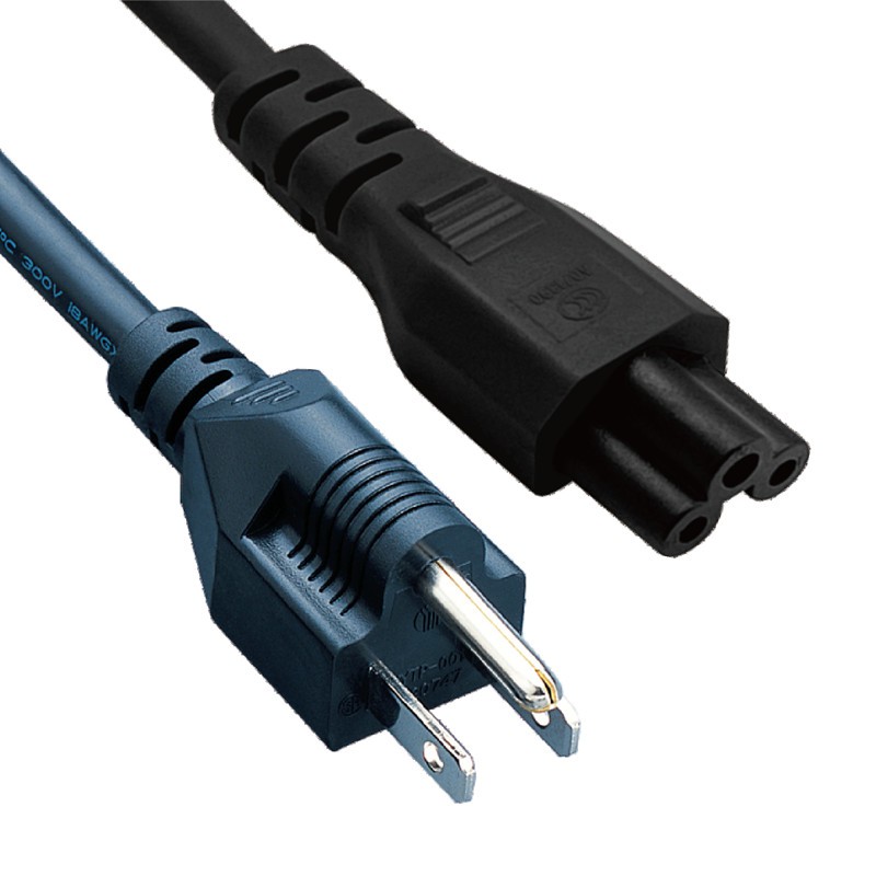 NEMA 5-15P To C5 NEMA 5-15P To C5